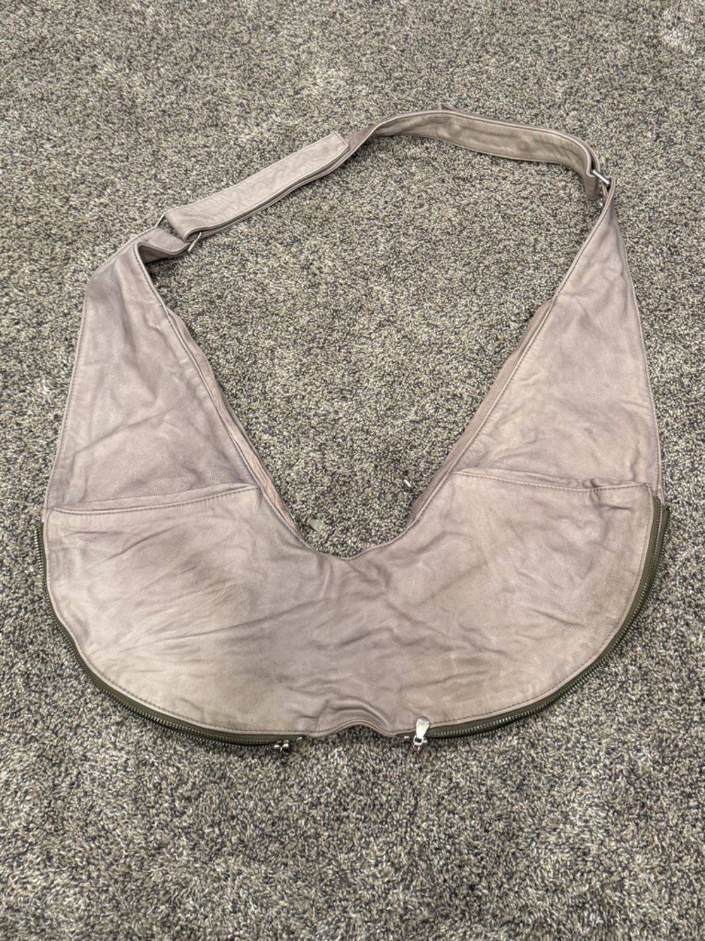 Sash leather bag *read*